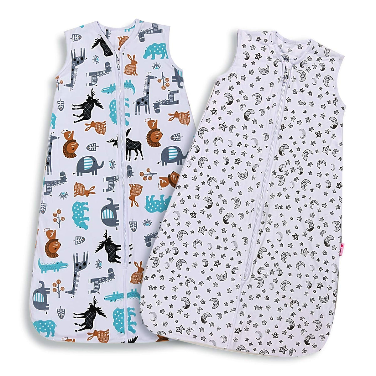 Lictin baby sleep sack fabric closeup in soft organic cotton for breathable comfort