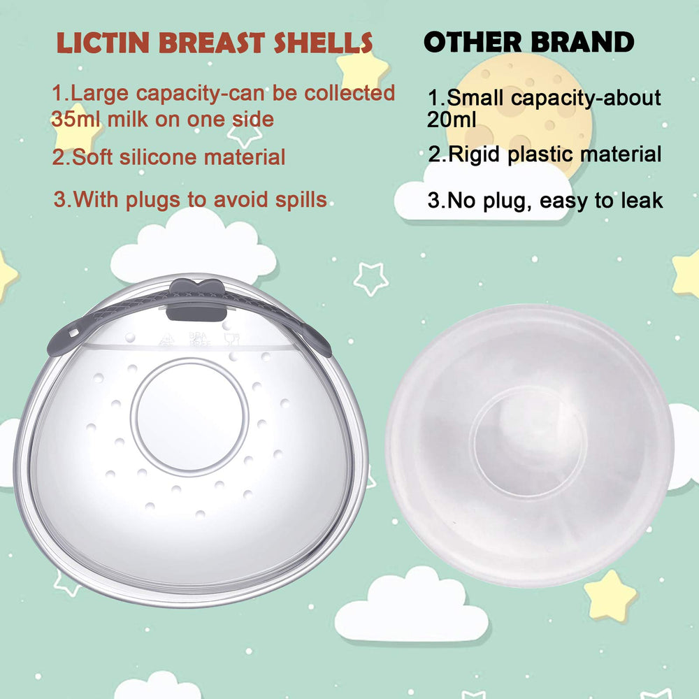 Lictin BPA-free sterilizable silicone highlights safe cleaning on boil.