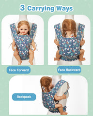 Lictin facing-out mode enables eye contact during pretend adventures.