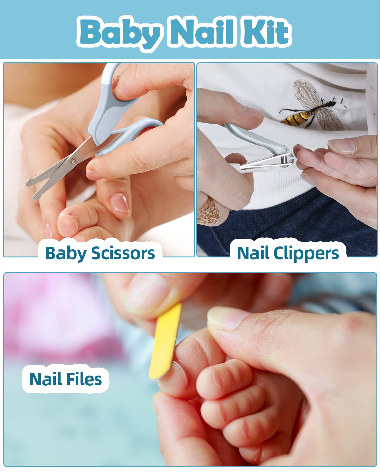 Lictin LED ear spoon—safe ear cleaning for newborns.