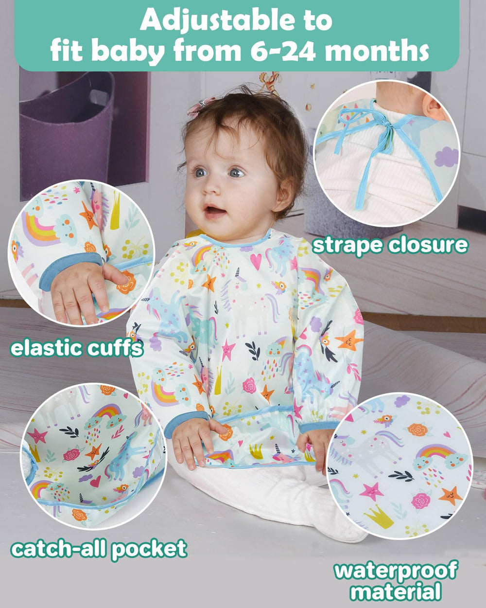 Lictin waterproof PUL fabric close-up for durable daily use