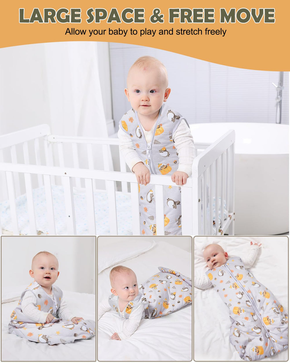 Lictin pure cotton outer with soft filling for gentle night warmth.