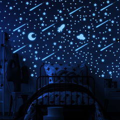 Liderstar glow stars ceiling kit gives a luminous night sky.