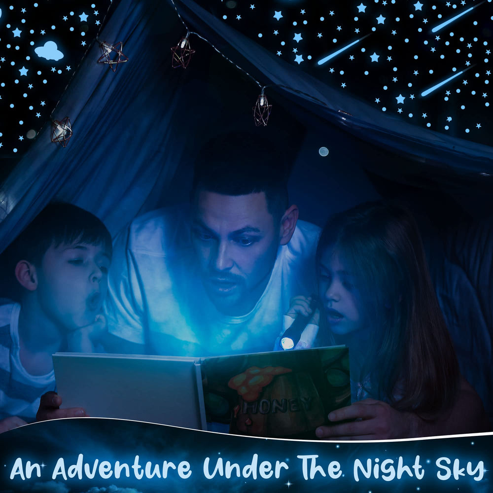 Liderstar kids bedroom star lights kit inspires cozy bed time.