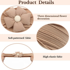 LIDHAY baby flower headbands pink color adds cute flair to outfits