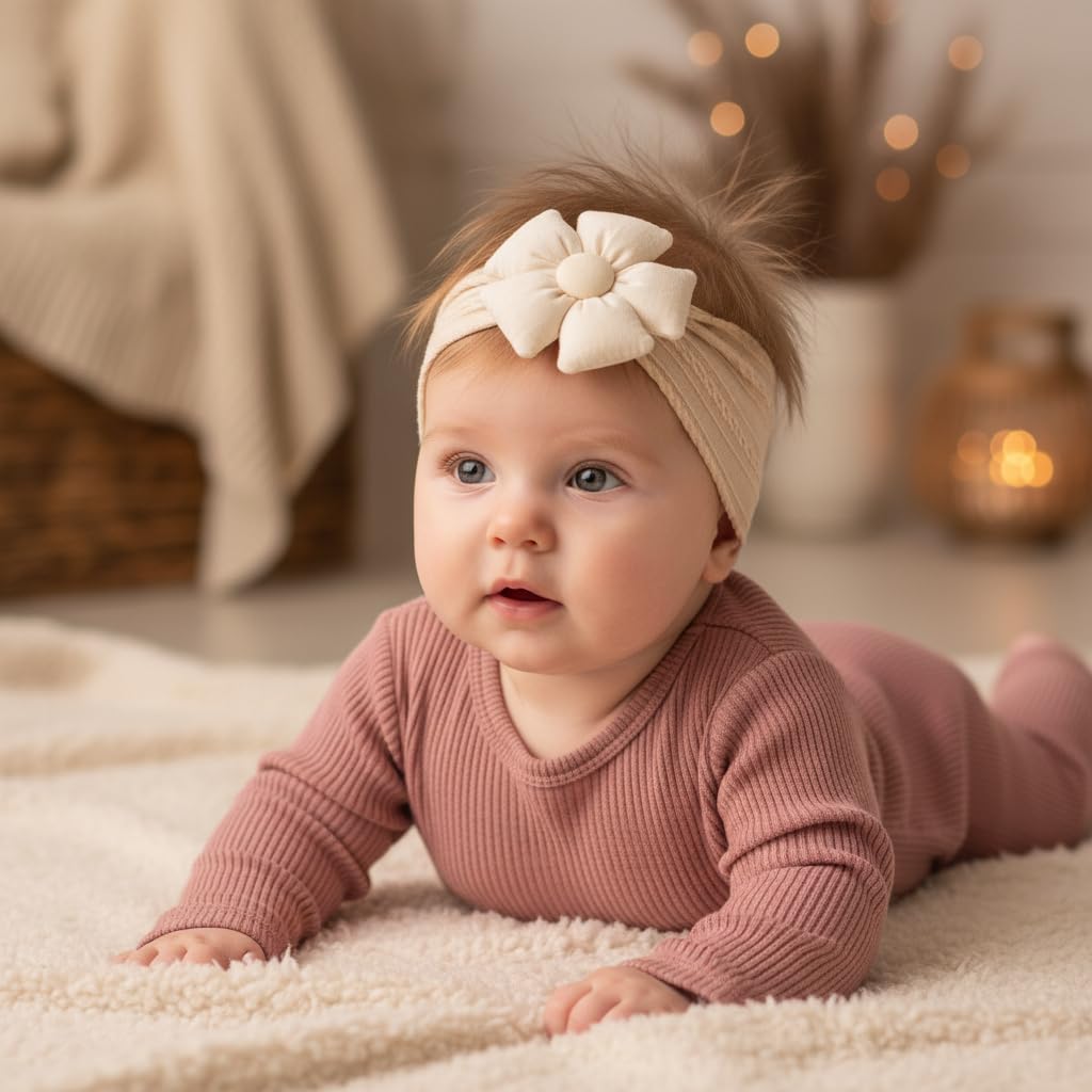LIDHAY Newborn-to-toddler headband grows with baby