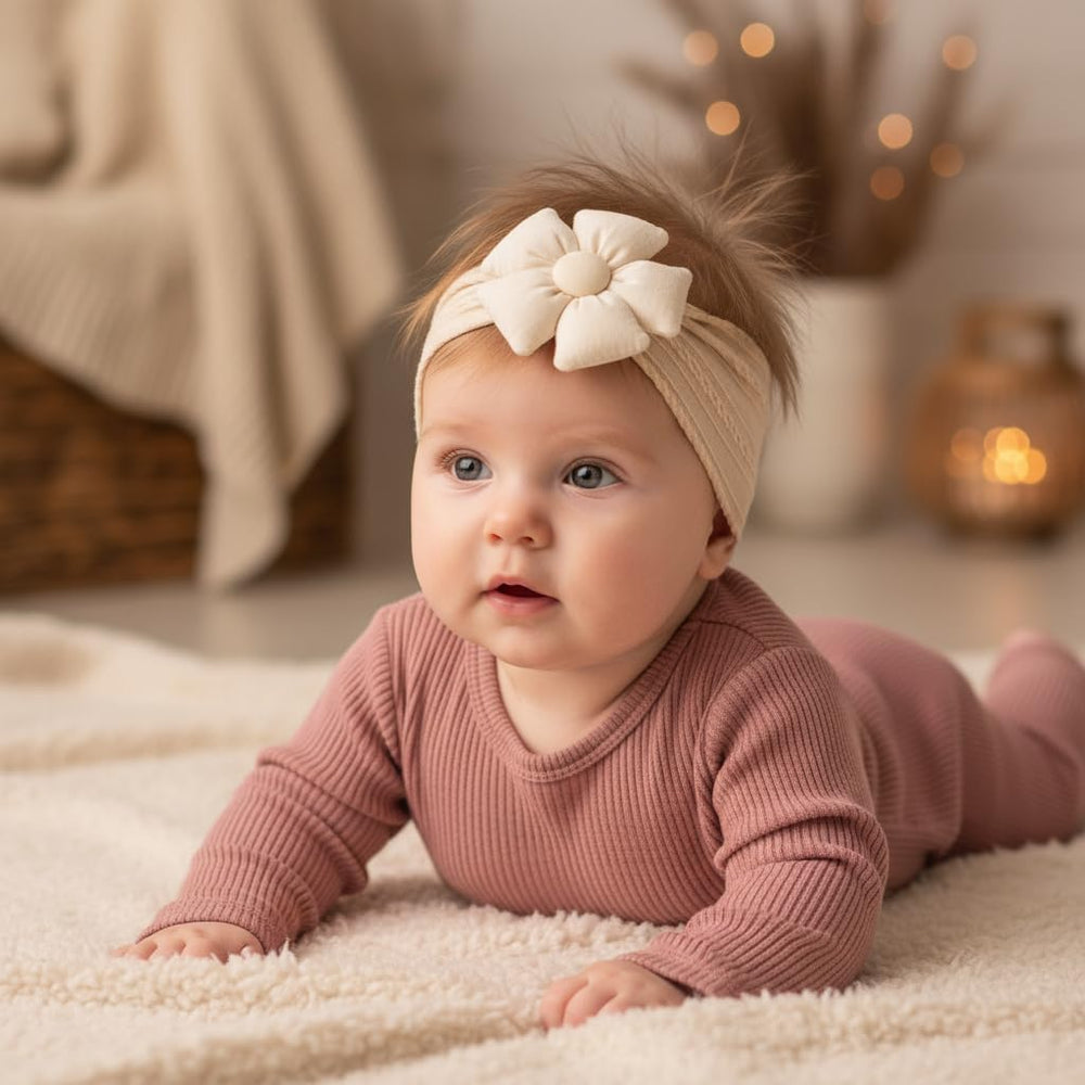 LIDHAY Newborn-to-toddler headband grows with baby
