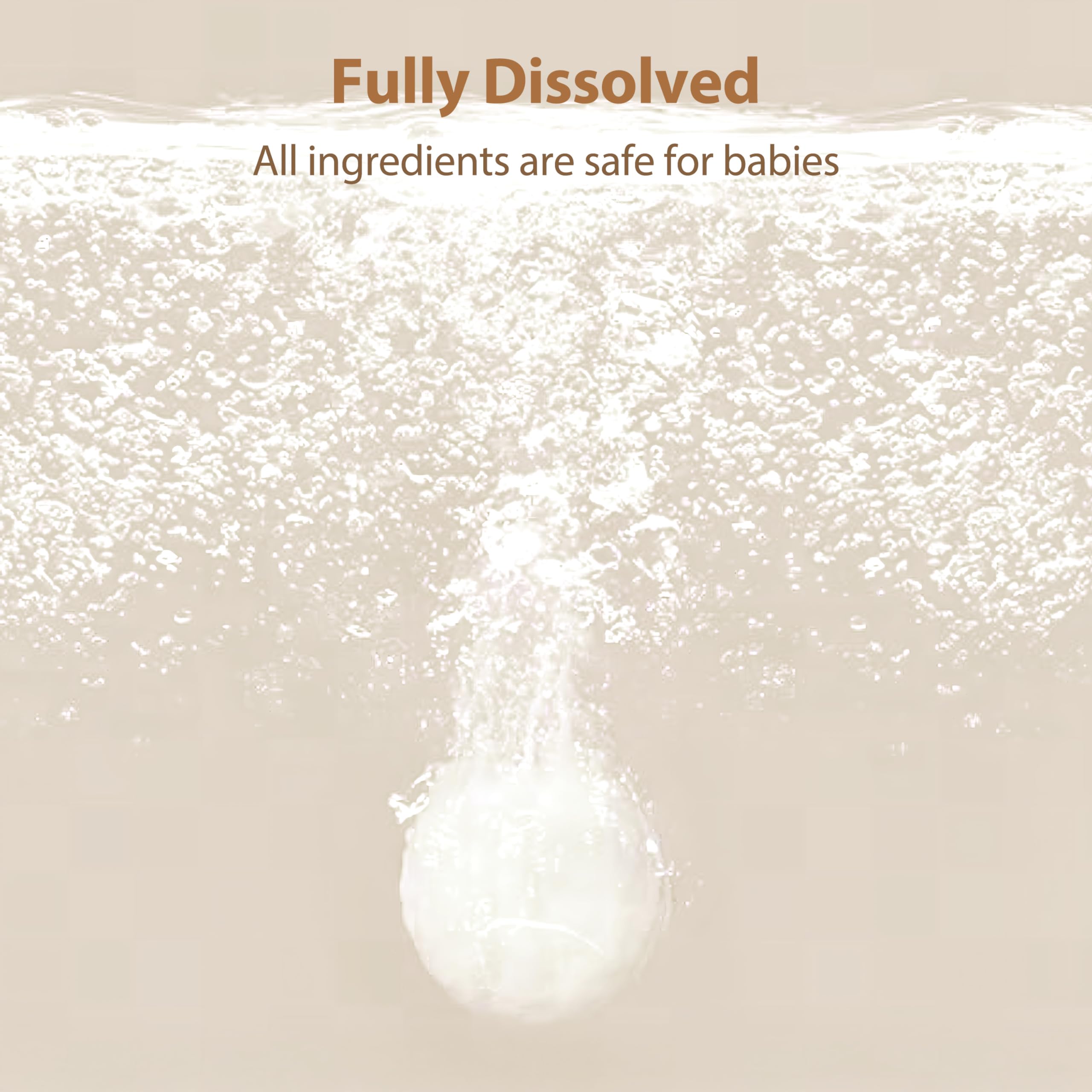 Liebnest tablets-dissolve-action demonstrates residue-free washing