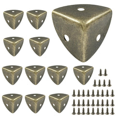 LifCratms bronze corner protectors package with screws for durable edge protection.