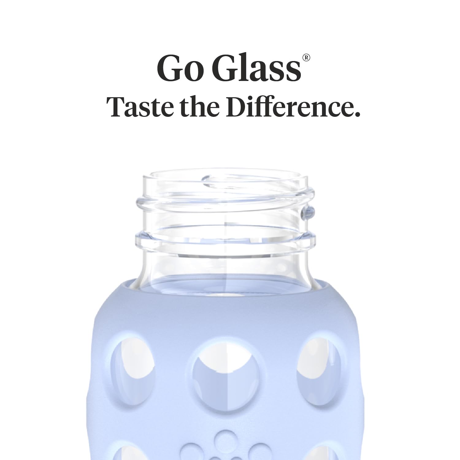 Lifefactory 4oz borosilicate bottle with Stage 1 nipple for newborn feeding