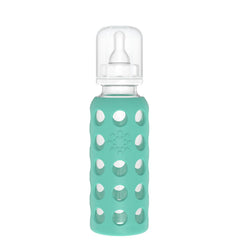 Lifefactory 9-ounce bottle with Kale and Stage 2 nipple for age-appropriate feeding