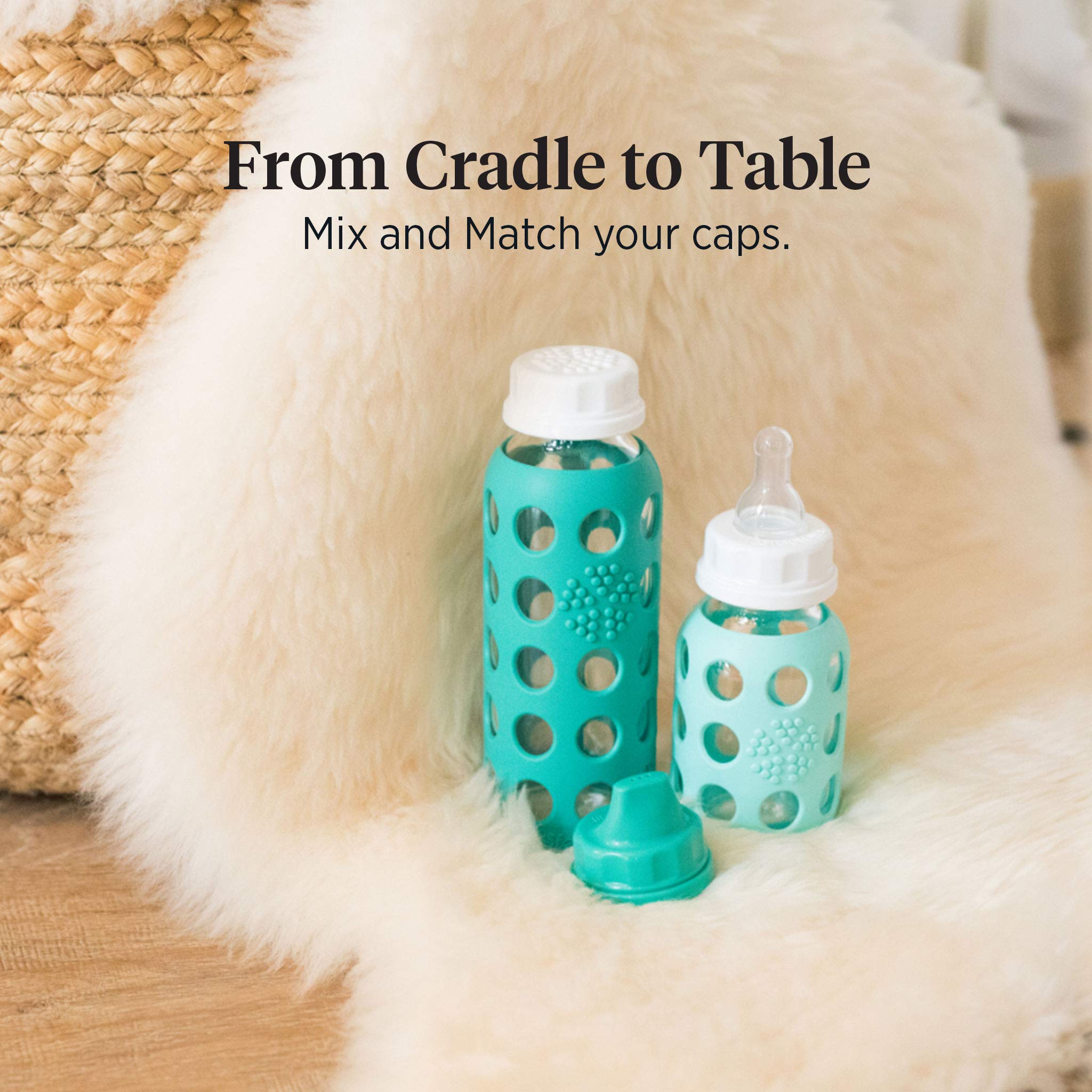 Lifefactory bottle being washed in dishwasher-safe cycle