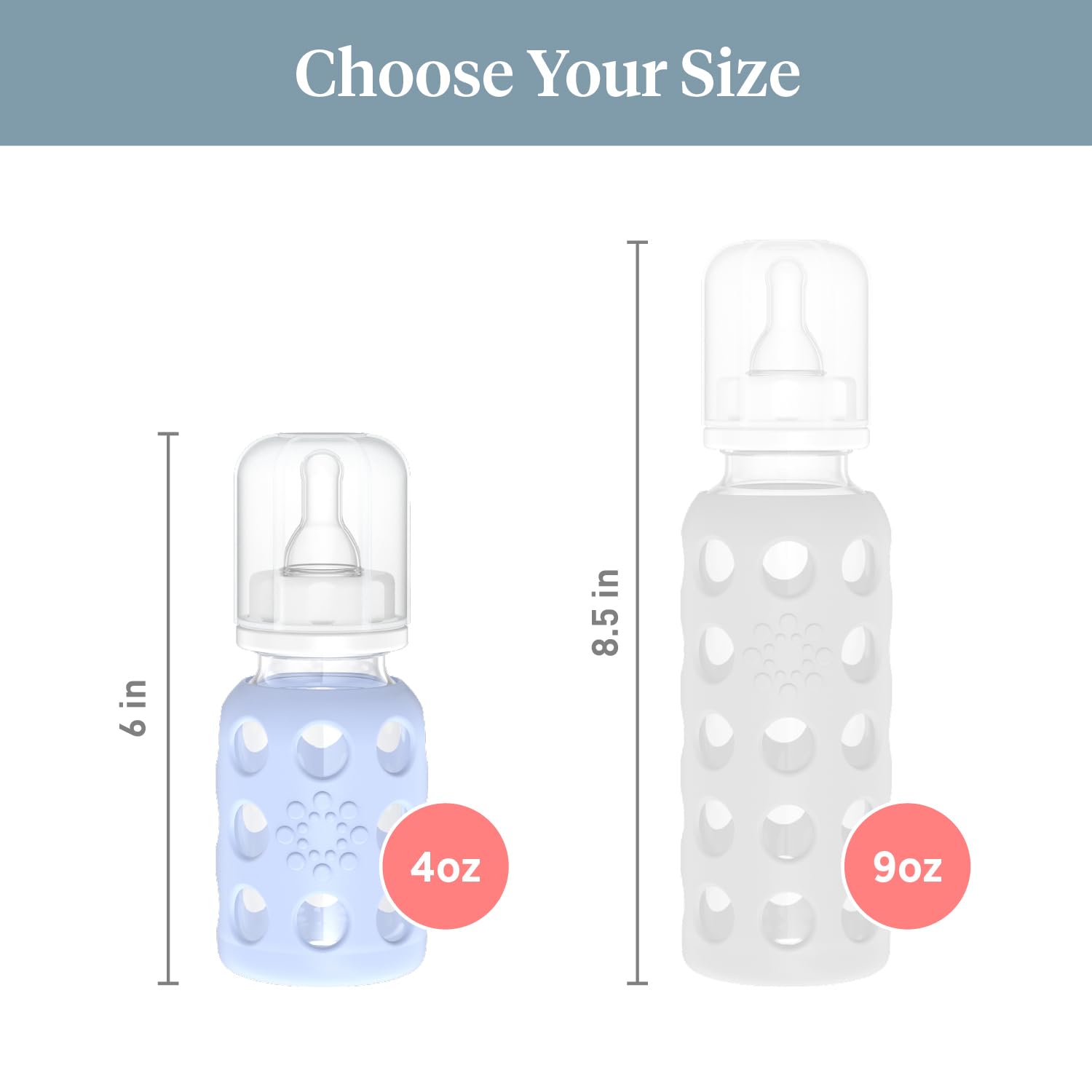 Lifefactory glass bottle can transition from freezer to boiling water safely