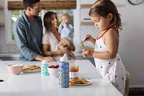 Lifefactory sippy caps are dishwasher-safe on top rack for quick cleanups.