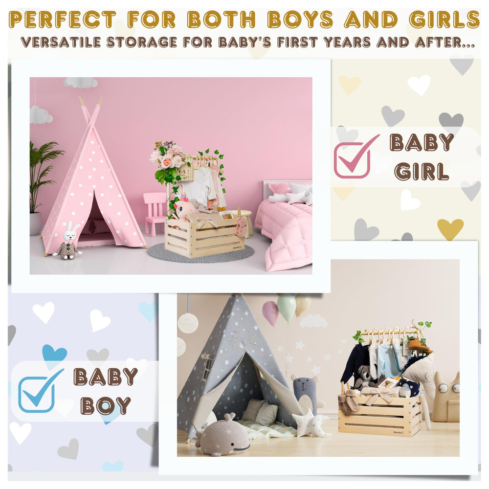 lifemories crate dimensions provide ample space for newborn essentials