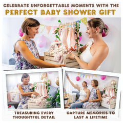 lifemories ivy garland accent enhances crate for photo-ready centerpiece