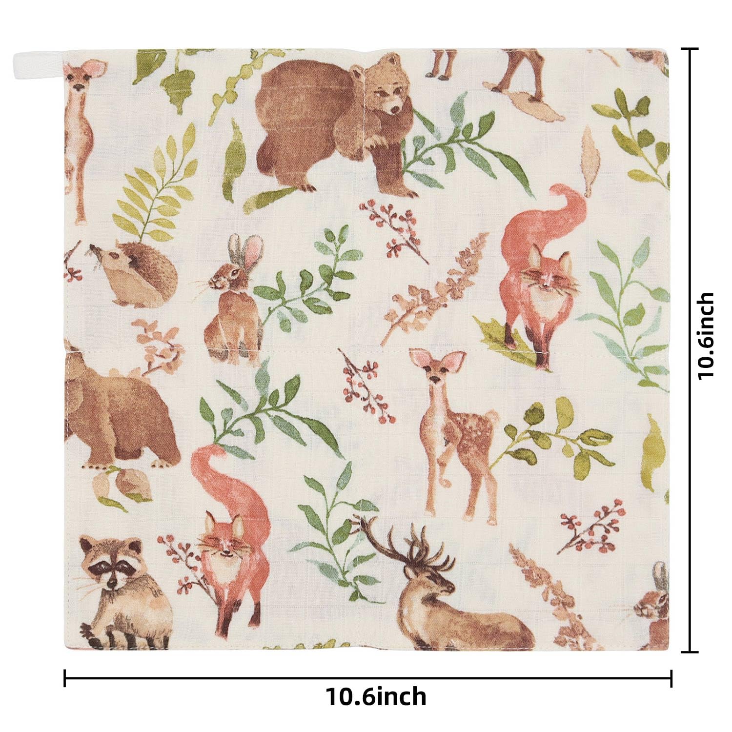 LifeTree baby washcloth used as face towel for delicate skin.