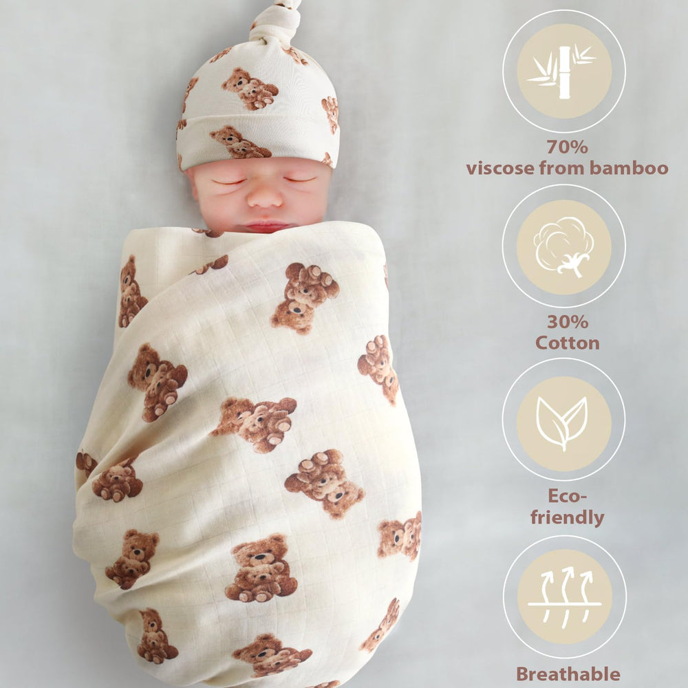LifeTree bamboo-viscose-cotton fabric close-up shows breathable, gentle material.