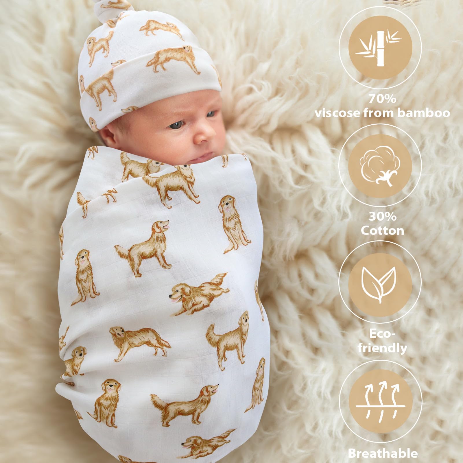 LifeTree care tips: easy wash and durable muslin fabric for daily use.
