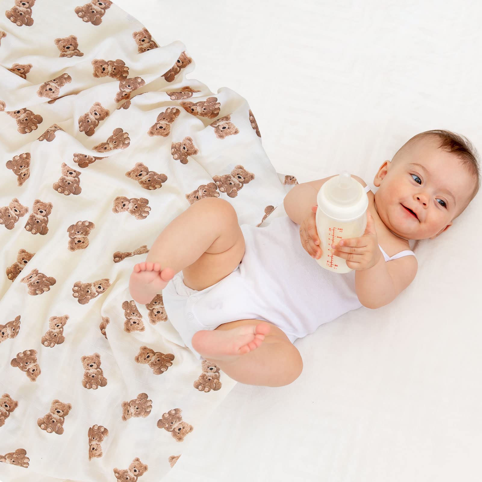 LifeTree checkered-swaddle design creates stylish daily wear and photo-ready moments.