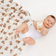 LifeTree checkered-swaddle design creates stylish daily wear and photo-ready moments.