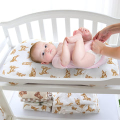 LifeTree cover fits most infant loungers with versatile sizing.