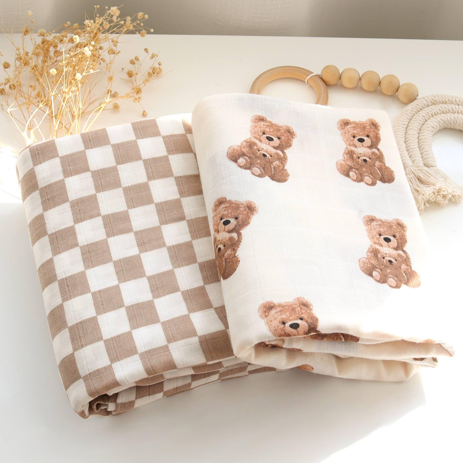 LifeTree easy-care swaddle is machine washable for busy caregiver routines.