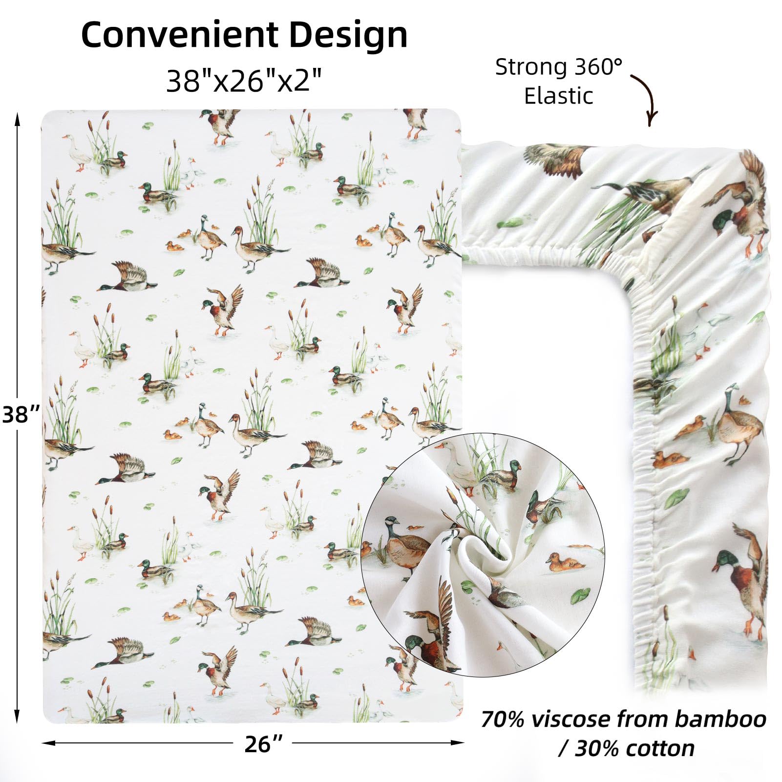 LifeTree easy-wash care image demonstrates durable sheets designed for regular laundering.