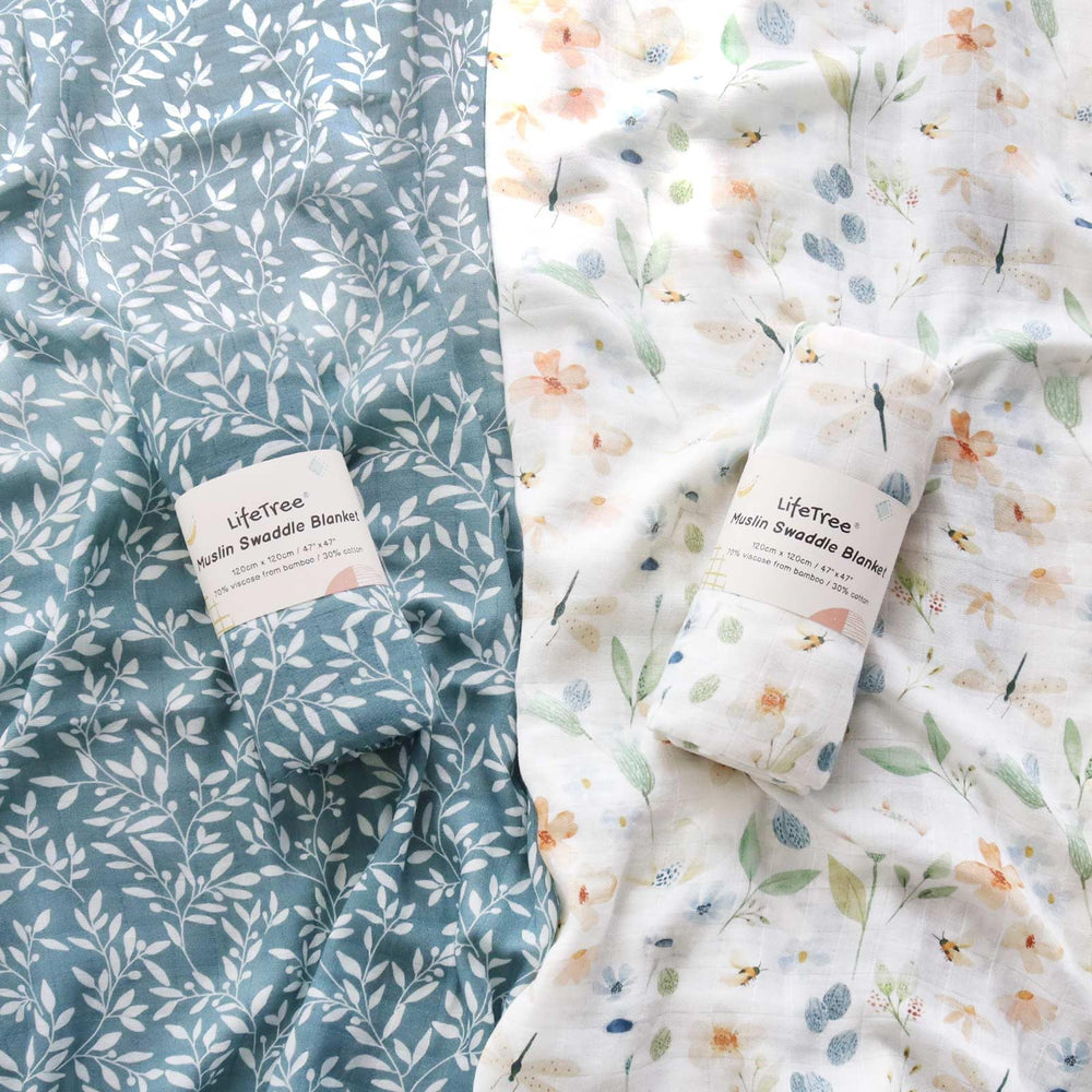 LifeTree fabric texture close-up shows soft bamboo-cotton blend for gentle skin contact.