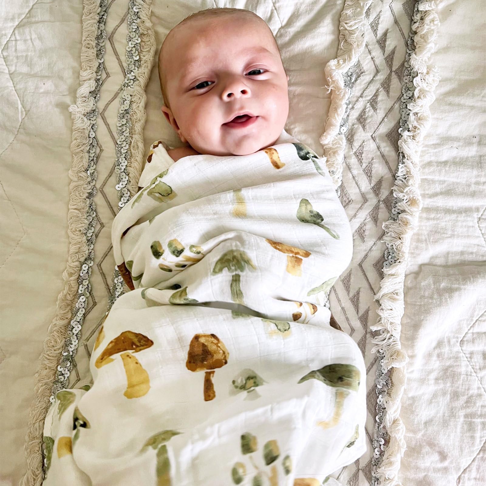 LifeTree hospital bag ready swaddle blanket for easy at-birth use