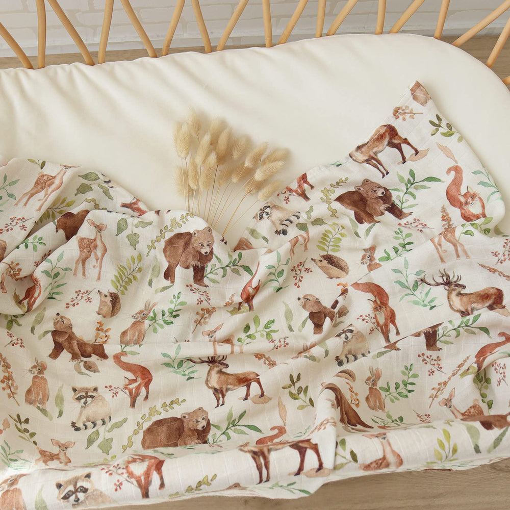 LifeTree muslin swaddle durable fabric retains softness after use.
