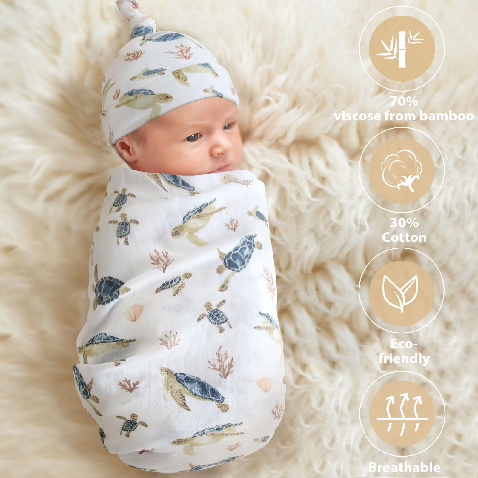 LifeTree newborn snuggle photo session with soft neck-to-shoulder wrap.