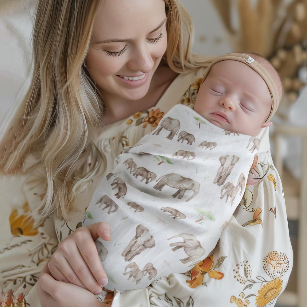 LifeTree pattern suits both boys and girls, great for baby registry.