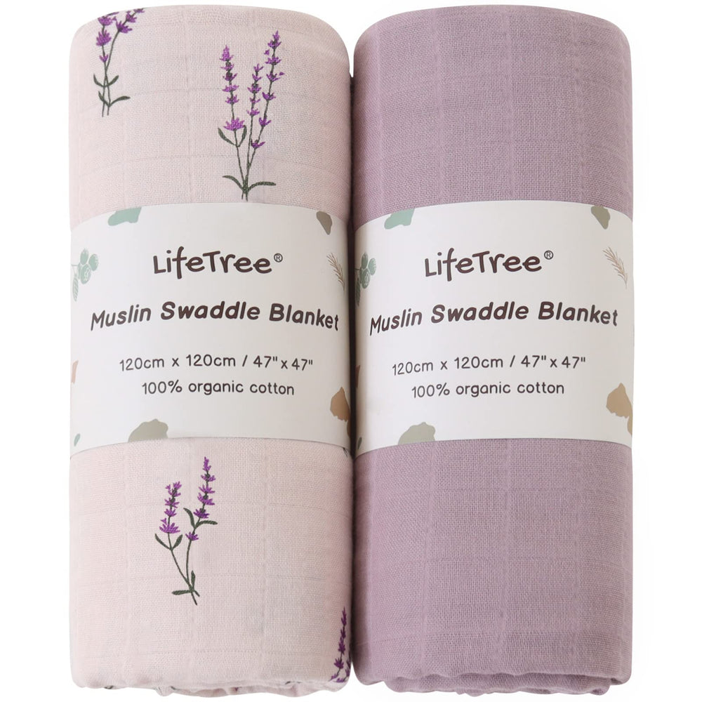 LifeTree pre-washed muslin stays soft after every wash.