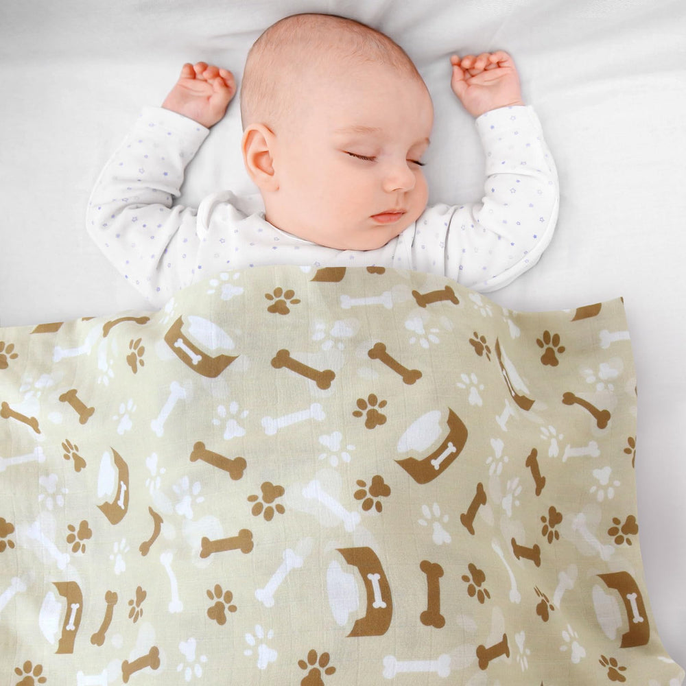 LifeTree swaddle 47x47 inch blanket offers secure wrapping for growing babies.