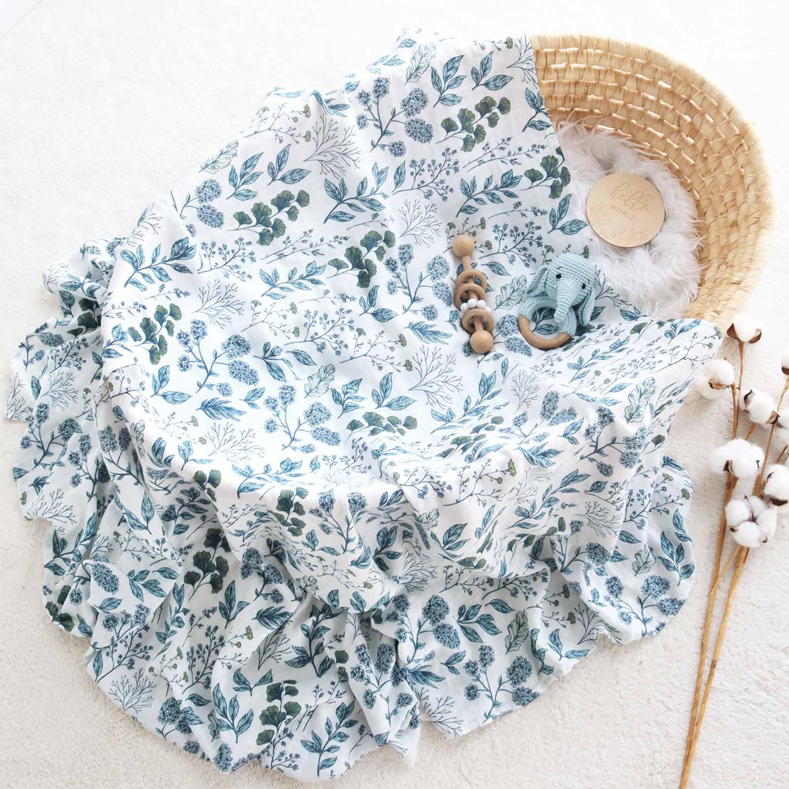 LifeTree easy-care wash instructions keep blanket soft after daily use