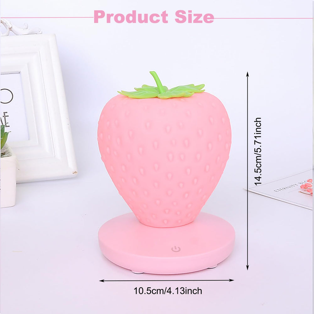 LIFTATAPA Strawberry Night Light color-change mode for mood lighting