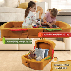 Liftoza travel bed folded compact for easy transport