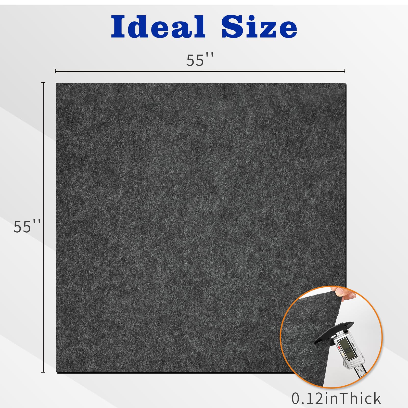 Ligebul mat features anti-slip PVC back for stable outdoor use.