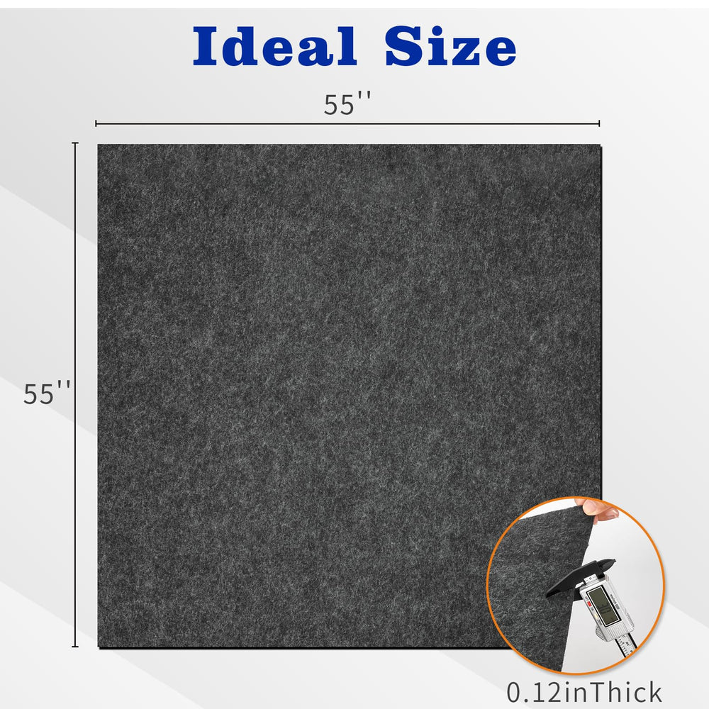 Ligebul mat features anti-slip PVC back for stable outdoor use.
