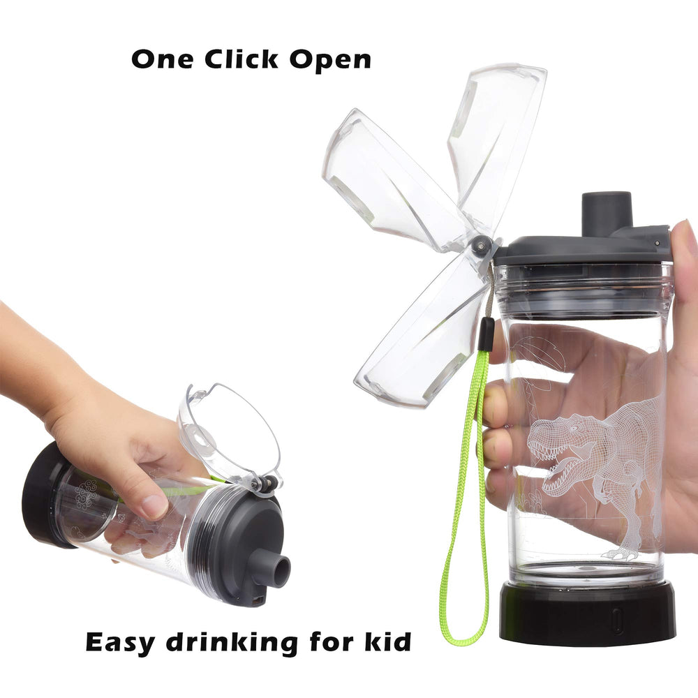 Lightzz 3D illusion glow with every sip for visual appeal.