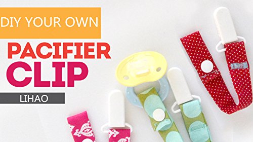 LIHAO pacifier clips enable crafts like bib clips and toy holders.