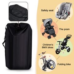 LIHAO stroller travel bag adjustable strap 46–90 cm for comfortable carrying.
