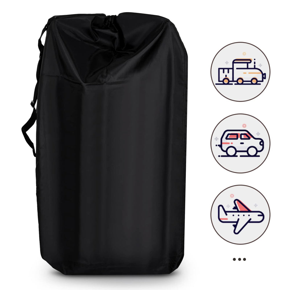 LIHAO stroller travel bag dimensions 117x53x33 cm fits most strollers.