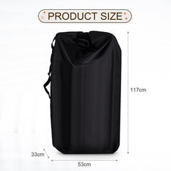 LIHAO stroller travel bag interior zippered pocket for small items on trips.