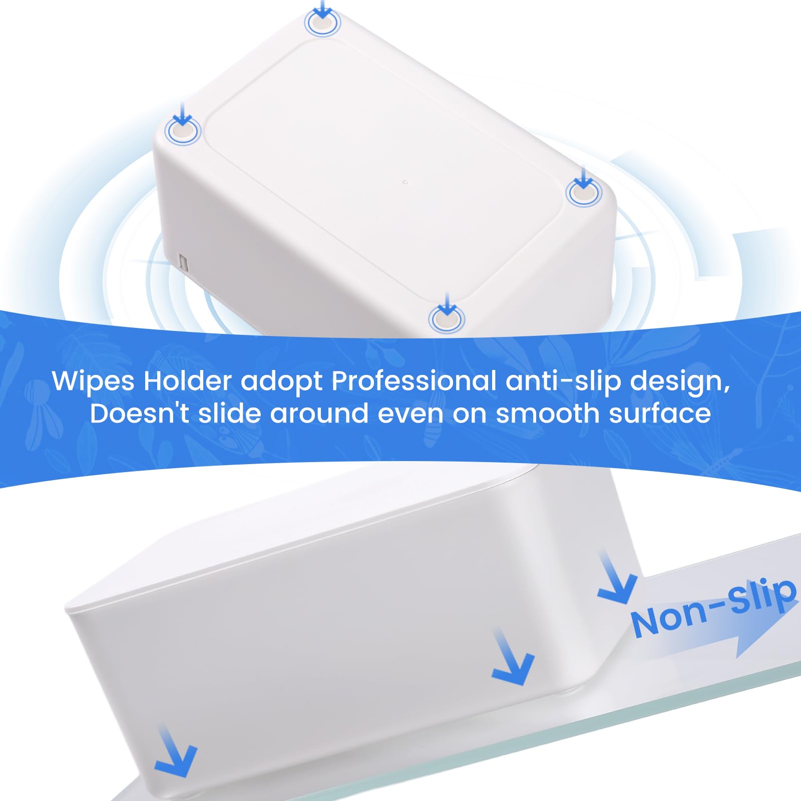 Lijroavy wipes dispenser is compact and portable for on-the-go use