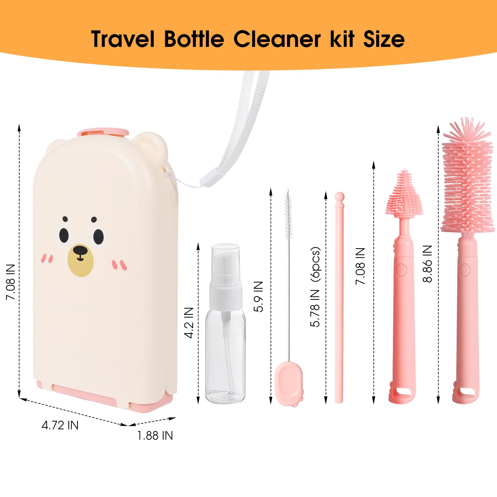 Lijroavy travel bottle drying rack compact—space-saving drying solution for on-the-go