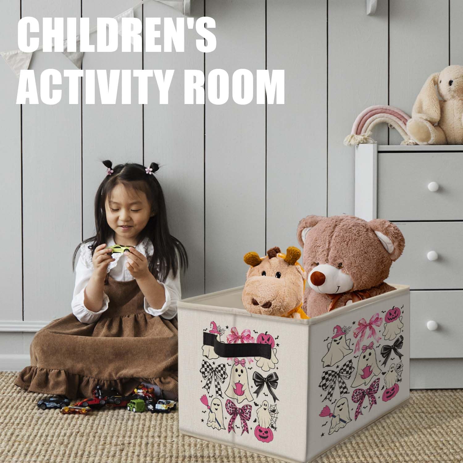 Likjad bedroom-dorm organizer helps keep clothes, books, and accessories neatly grouped.