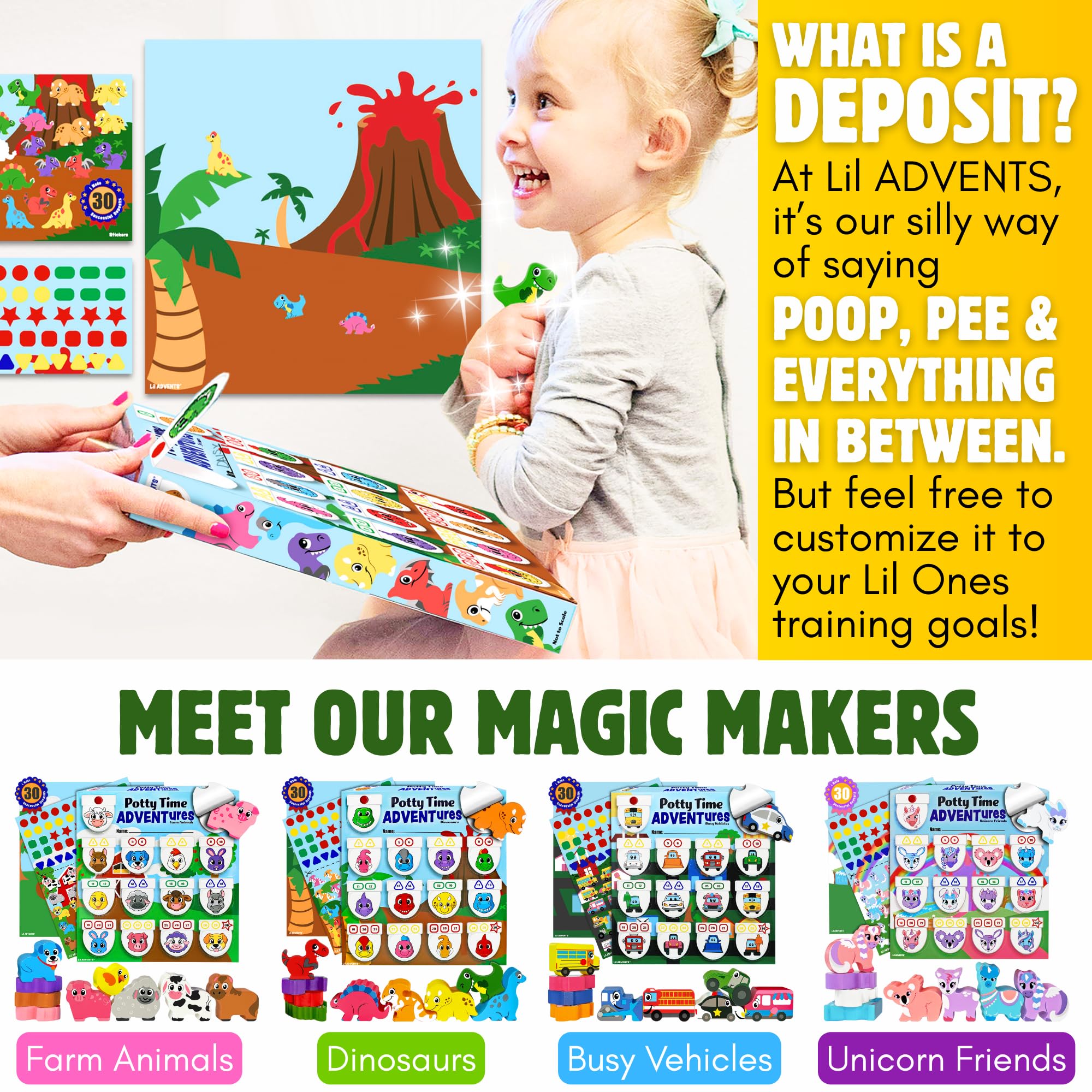 LIL ADVENTS BaBa Goes to the Bathroom eBook delivered by email to support potty training
