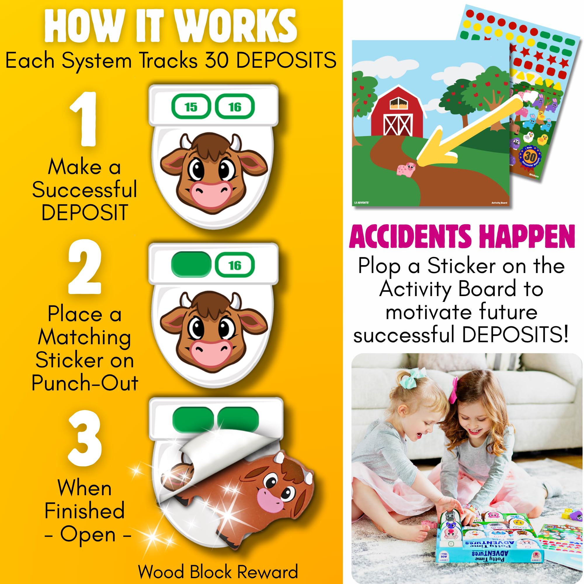 LIL ADVENTS baba goes to the bathroom eBook guides gentle potty training with story-based steps.